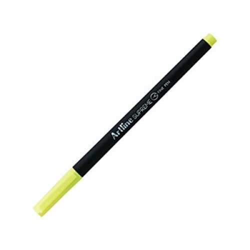 Artline Supreme Fine Keçe Uçlu Kalem Uç 0.4 Mm Açık Sarı