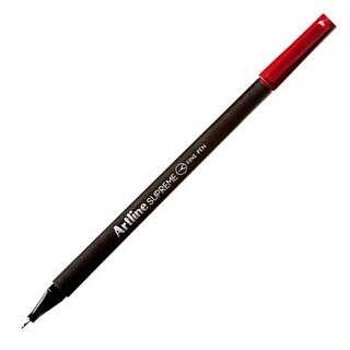 Artline Supreme Fine Keçe Uçlu Kalem Uç 0.4mm Koyu Kırmızı