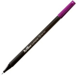 Artline Supreme Fine Keçe Uçlu Kalem Uç 0.4 Mm Magenta - Artline