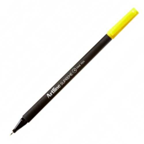 Artline Supreme Fine Keçe Uçlu Kalem Uç 0.4 Mm Sarı