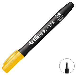 Artline Supreme Permanent Marker 1 mm Sarı - 1
