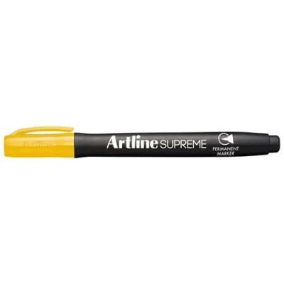 Artline Supreme Permanent Marker 1 mm Sarı - 1