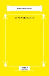 As We Were Saying - Capitol Books