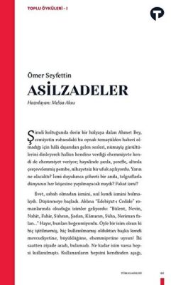 Asilzadeler kapağı