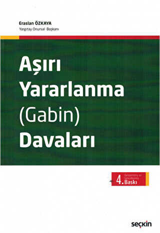 Aşırı Yararlanma Gabin Davaları - Seçkin Yayıncılık