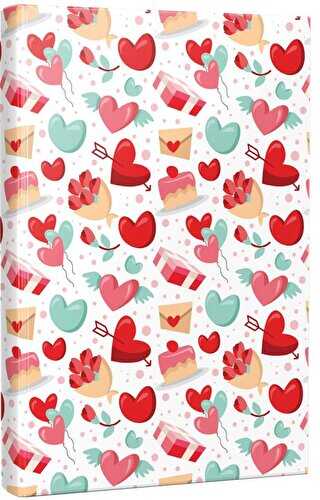 Aşk Partisi Çizgili Defter - Halk Kitabevi