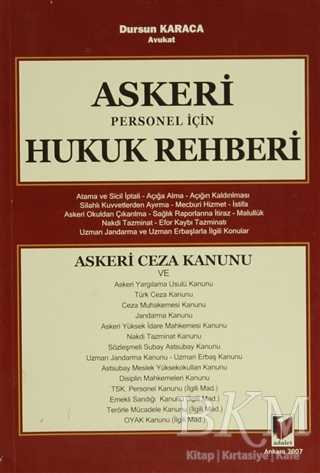 Askeri Personel İçin Hukuk Rehberi - Adalet Yayınevi