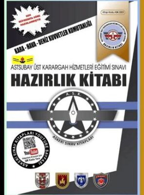 Askeri Sınav Kitapları Astsubay Üst Karargah Hizmetleri Eğitimi AÜKHE Sınavına Hazırlık Kitabı - 1