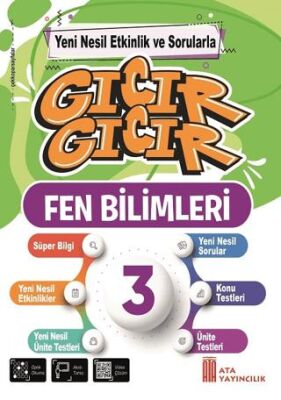 Ata Yayıncılık 3. Sınıf Gıcır Gıcır Fen Bilimleri - 1