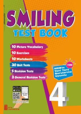 Ata Yayıncılık 4. Sınıf Smiling Test Book - 1