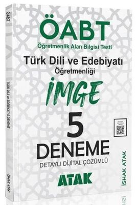 Atak Yayınları ÖABT Türk Dili Edebiyatı Öğretmenliği İmge 5 Deneme Çözümlü - 1