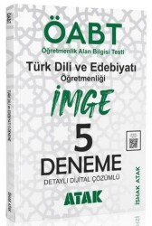 ÖABT Türk Dili Edebiyatı Öğretmenliği İmge 5 Deneme Çözümlü - Atak Yayınları