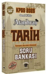 2025 KPSS Tarih Soru Bankası Çözümlü - Atandıran Yayıncılık