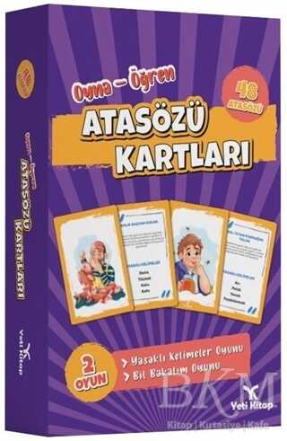 Atasözü Kartları - Oyna-Öğren - Yeti Kitap