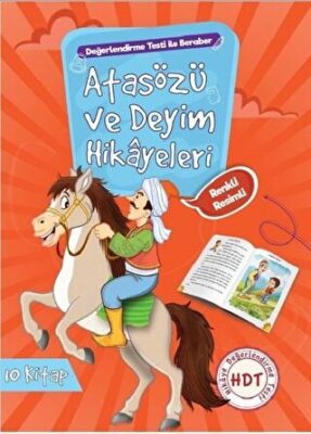 Atasözü ve Deyim Hikayeleri 10 Kitap Takım kapağı