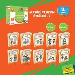 Atasözü ve Deyim Öyküleri - 2 10 Kitap + Değerlendirme Testi - Kitap Kulübü Çocuk Yayınları