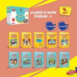 Atasözü ve Deyim Öyküleri - 3 10 Kitap + Değerlendirme Testi - Kitap Kulübü Çocuk Yayınları