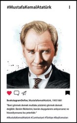 Atatürk 1 Bookstagram Defter - Aylak Adam Kültür Sanat Yayıncılık