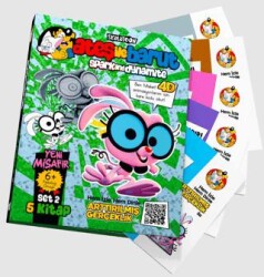 Ateş ile Barut Yeni Misafir Ar 4D Animasyonlu Kitap Set 2 - Skalatoon Yayıncılık