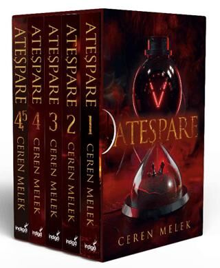 Ateşpare Seti Beş Kitaplık Kutulu Set - 1