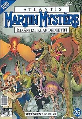 Atlantis Özel Seri Sayı: 26 Sürüngen Adamlar Martin Mystere İmkansızlıklar Dedektifi - Lal Kitap