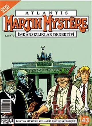 Atlantis Özel Seri Sayı: 43 Doktor Mystere ve Lanetli Şatodaki Dehşet Martin Mystere İmkansızlıklar Dedektifi