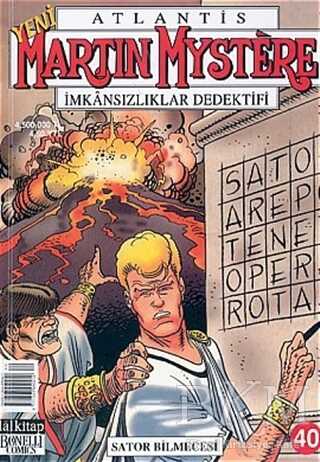 Atlantis Yeni Seri Sayı: 40 Martin Mystere İmkansızlıklar Dedektifi Sator Bilmecesi - Lal Kitap