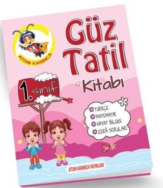 Atom Karınca Yayınları 1. Sınıf Güz Ara Tatil Kitabı - 1 - 1