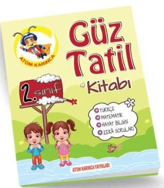 Atom Karınca Yayınları 2. Sınıf Güz Ara Tatil Kitabı - 2 - 1