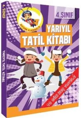 Atom Karınca Yayınları 4. Sınıf Atom Karınca Yarıyıl Tatil Kitabı - 1