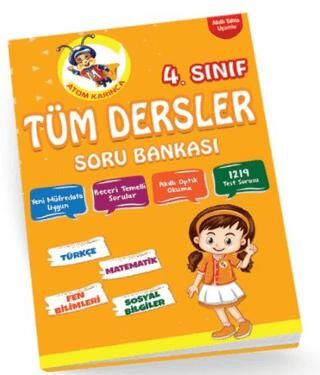 Atom Karınca Yayınları 4. Sınıf Tüm Dersler Soru Bankası - 4 - 1
