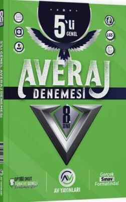 AV Yayınları 8. Sınıf LGS Averaj 5 li Deneme - 1