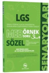 AV Yayınları 8. Sınıf LGS MEB Sözel Örnek Soru Senaryoları - Av Yayınları