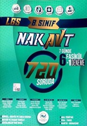 AV Yayınları 8. Sınıf LGS Tam Tekrar Nakavt 7 Günde Fasikül Deneme - AV YAYINLARI