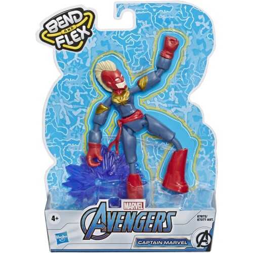 Avengers Bend Flex Figür Captain Marvel