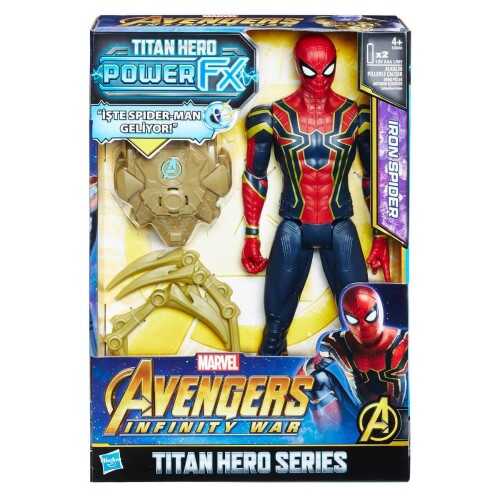Avengers Infinity War Titan Hero Power FX Spiderman Figür 30 Cm.