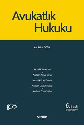 Avukatlık Hukuku - 1