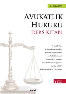 Avukatlık Hukuku Ders Kitabı - 1
