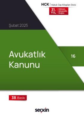Avukatlık Kanunu - 1