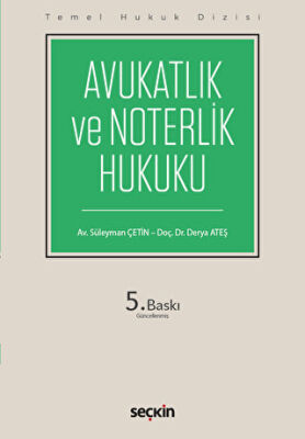 Avukatlık ve Noterlik Hukuku THD - 1