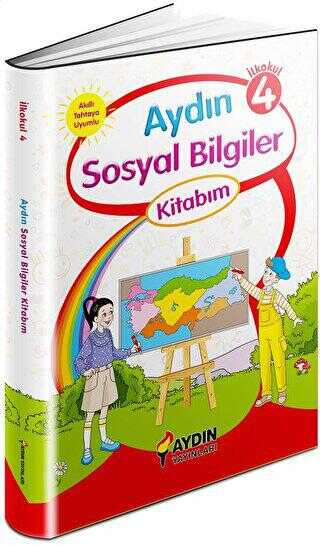 Aydın Yayınları Aydın Sosyal Bilgiler Kitabım İlkokul 4