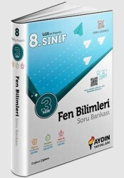 Aydın Yayınları 8. Sınıf Fen Bilimleri Üç Adım Soru Bankası - Aydın Yayınları
