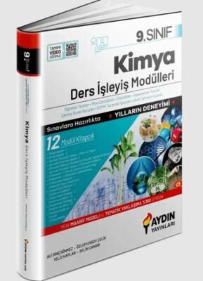 Aydın Yayınları 9. Sınıf Kimya Ders İşleyiş Modülleri - 1