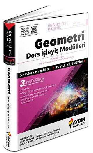 Aydın Yayınları Üniversiteye Hazırlık Geometri Ders İşleyiş Modülleri