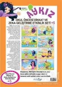 Aykız Okul Öncesi Dikkat ve Zeka Geliştirme Etkinlik Seti +5 8 Kitap Takım