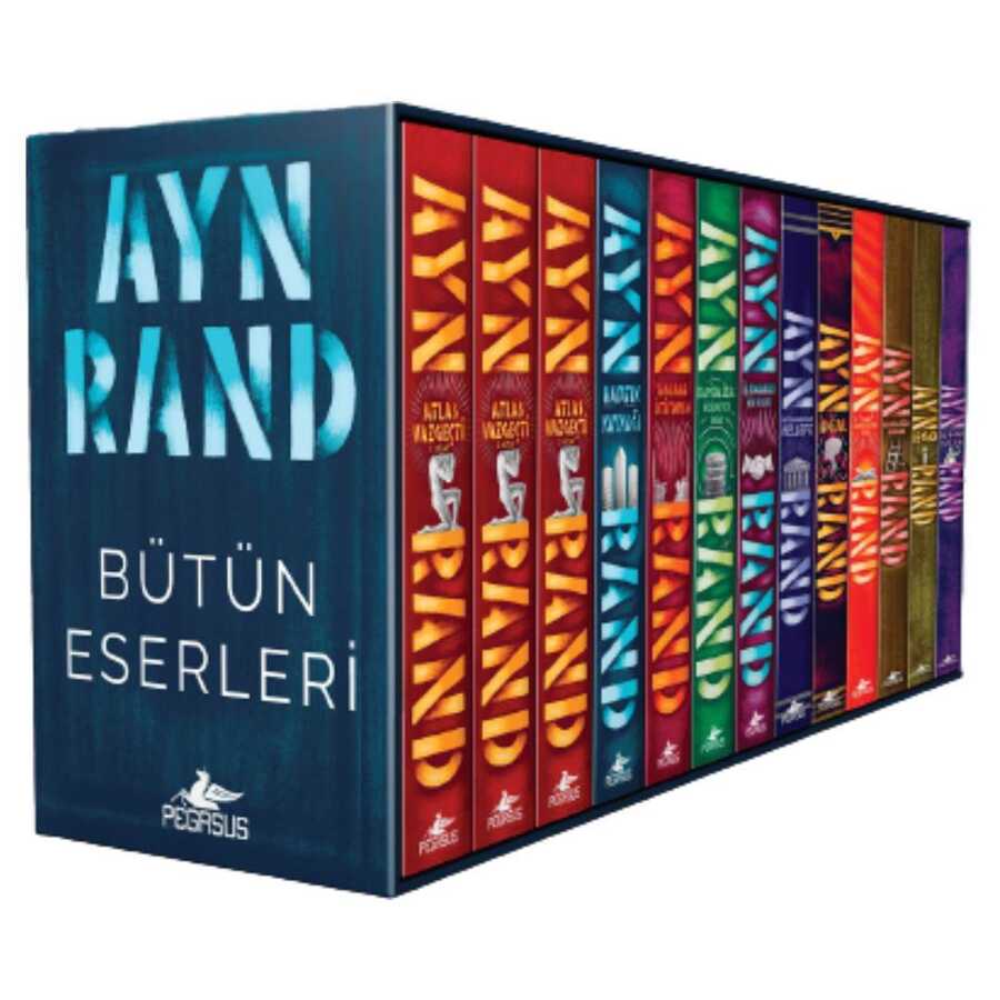 Ayn Rand Bütün Eserleri Kutulu Özel Set 13 Kitap - Pegasus Yayınları