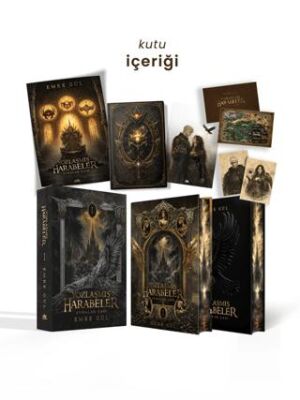 Aynalar Çağı Serisi 1 - Yozlaşmış Harabeler Tek Kitaplık Yan Boyamalı Kutu - 1
