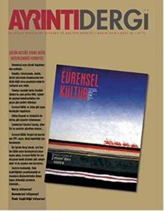 Ayrıntı Dergisi Sayı: 18 Kasım 2016 - Ayrıntı Dergi