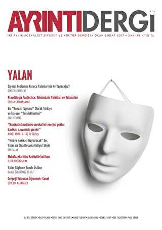 Ayrıntı Dergisi Sayı: 19 Ocak-Şubat 2017 - Ayrıntı Dergi