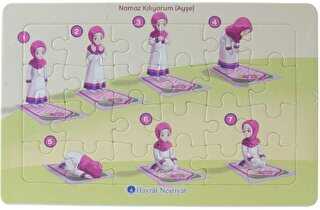 Ayşe Namaz Kılıyor 24 Parça Yapboz - Hayrat Neşriyat